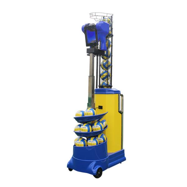 Quality 30 Balls Capacity Attack Volleyball Machine With Microcomputer Multifunction for sale