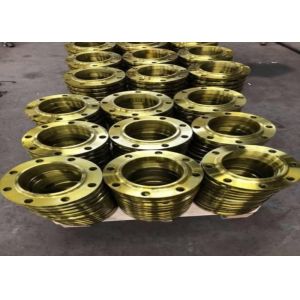 DIN Standard Steel Slip On Flange With Threaded Connection And High Durability