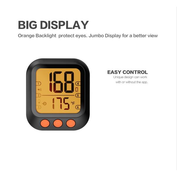 Buy cheap Bluetooth barbecue food thermometer(BTH08) from wholesalers