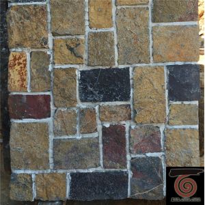 Buy cheap Flat Style Random Stacked Stone For Landscape / Garden Wall Weathering Resistance from wholesalers