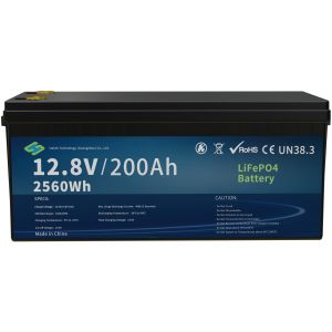 Buy cheap Hertz 12200 12.8V 200Ah LiFePO4 Battery Pack, IP65, >6000 Cycles, Bluetooth Optional, Series/Parallel Compatible from wholesalers