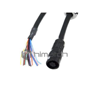 Double Stranded Servo Motor Control Cable Shielded With Circular Connector