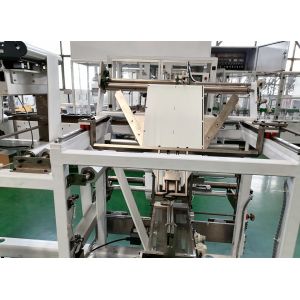 Online Bag Making Sanitary Pads Packing Machine , Sanitary Napkin Automatic
