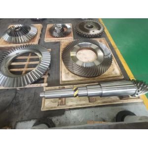 Buy cheap Z25 Z30 Tooth Steel Casting Large Bevel Gears For Industrial Machinery from wholesalers