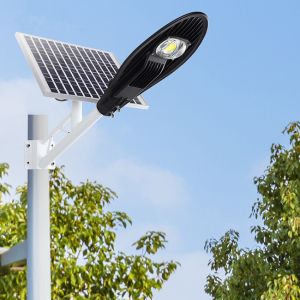 Buy cheap Solar Powered Ip65 Outdoor Cobra COB Solar Street Light Price 30W 50W 100W Solar Led Street Light from wholesalers