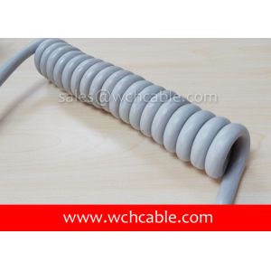 Buy cheap UL20671 Abrasion Resistant Polyurethane Spring Cable from wholesalers