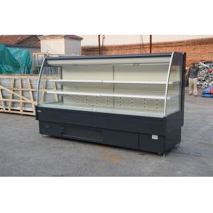 Customized Multideck Open Chiller With Brilliant LED Lights Plug In