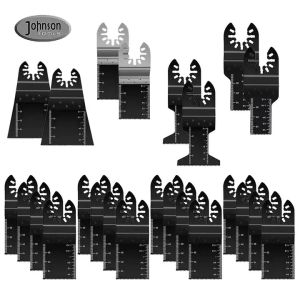 Buy cheap 24PCS Universal Metal Wood Oscillating Multitool Quick Release Multi Tool Saw Blades from wholesalers