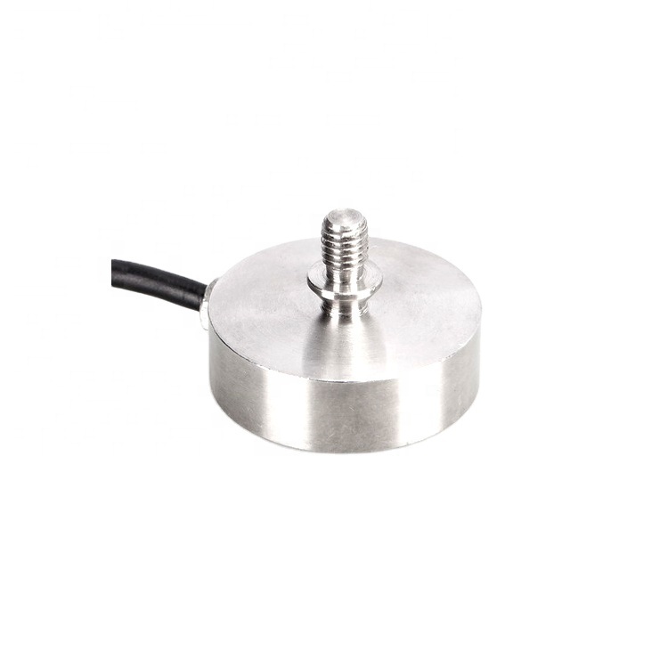 Buy cheap Guangdong 100kg-500kg Circular Plate Type Compression Tension Force Load Cell with Zero Temperature Coefficient ±0.2 %FS/10C from wholesalers