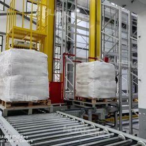 Buy cheap Accuracy 1mm Pallet Stacker Auto Electric Warehouse Automated Stacker Crane from wholesalers