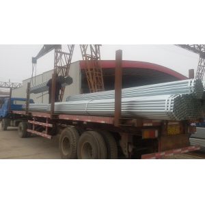 ASTM A53 welded scaffolding tubes with hot dipped galvanizing
