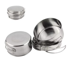 Buy cheap OEM & ODM Stanley Camping Cooking Set Stainless Steel 4pcs/Set from wholesalers