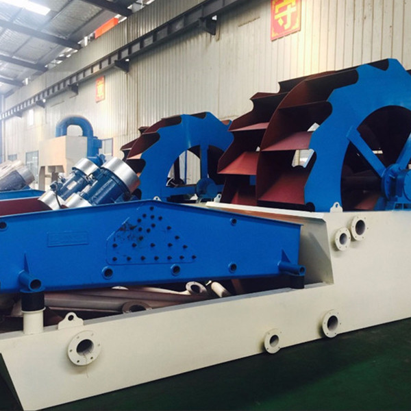 Quality River Gravel Sand Washing Unit 10mm Feeding Size 6500*2500*3000 Dimension for sale