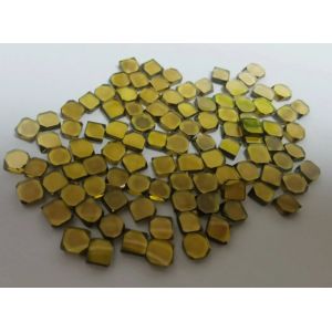 Yellow HPHT MCD Synthetic Diamond round and Square Grits Industrial Abrasives