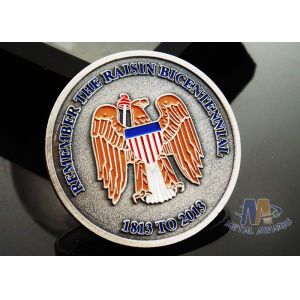 Buy cheap USA Taekwondo Custom Challenge Coins Soft Enamel Both Side Design 38.1MM from wholesalers