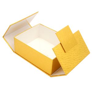 Buy cheap Custom Printed Paper Wholesale Gold Double Door Layer Packaging Gift Box from wholesalers