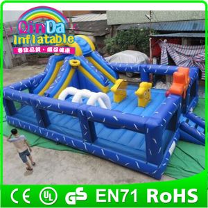 Buy cheap Commercial jungle inflatable castle,backyard inflatable jumper, inflatable bounce house from wholesalers