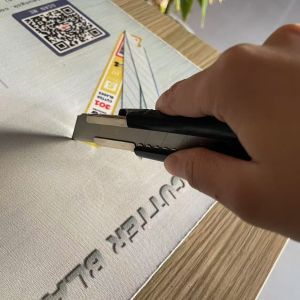 Buy cheap 18mm Blade Width Utility Knife Made Of ABS Alloy SK2 Blade For Precise Cutting from wholesalers