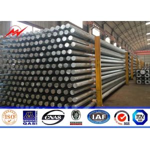Buy cheap SF 1.8 14m 1000 DAN Steel Utility Pole Gr 65 Material With 460 Mpa Strength from wholesalers