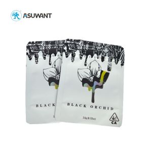 Buy cheap MOPP Water Proof Foil Aluminum Zip Lock Smell Proof Bag With Custom Design product