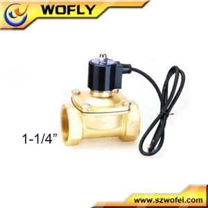 Brass Underwater Solenoid Valve Waterproof IP68 230V AC ISO Certification