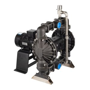 Buy cheap Portable Electric Diaphragm Pump with 1 Year Warranty 1/2 in Discharge Pipe Size and 380V Motor for Wastewater Treatment from wholesalers