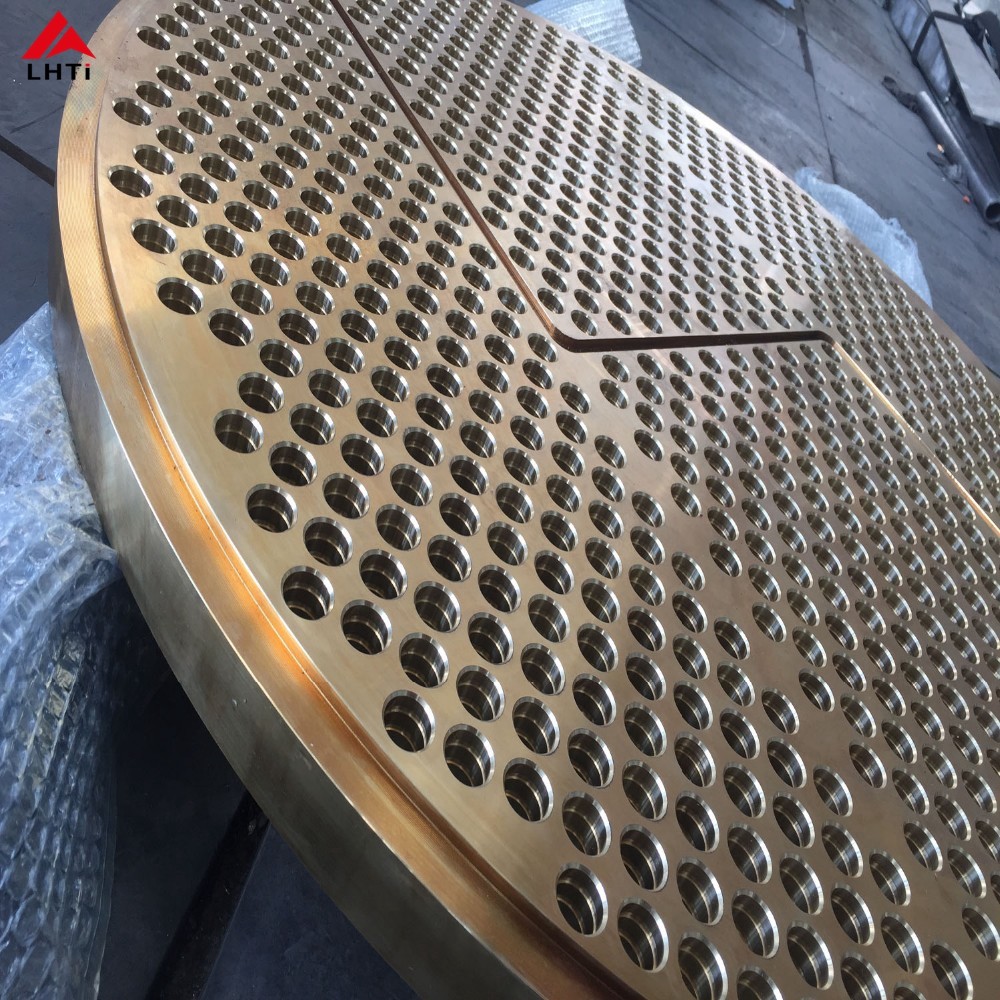 Buy cheap Forging Titanium Equipment Titanium Tubesheet For Heat Exchanger from wholesalers