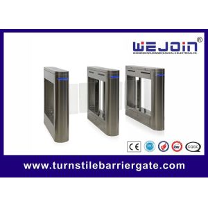 Buy cheap DC24V Blushless Motor Swing Turnstile Gate IP54 Opening / Closing Speed Adjustable from wholesalers