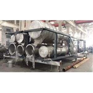 Buy cheap Multiple Effect Falling Film Heat Exchanger Vacuum Distillation Steam Source from wholesalers