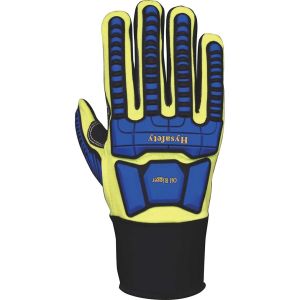 Buy cheap High Durability Leather Impact Protective Gloves In M / L / XL Ergonomic Design from wholesalers