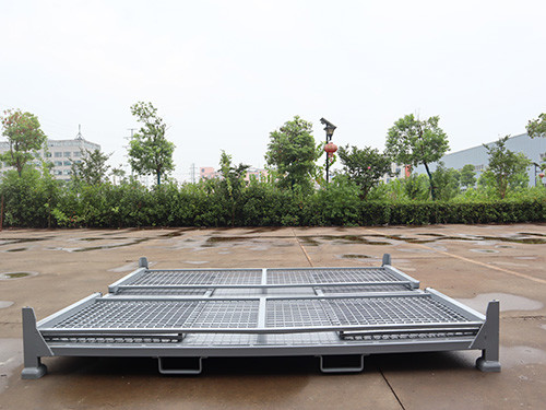 Quality Customizable Load Capacity Steel Stillage Cage With Galvanized Finish for sale