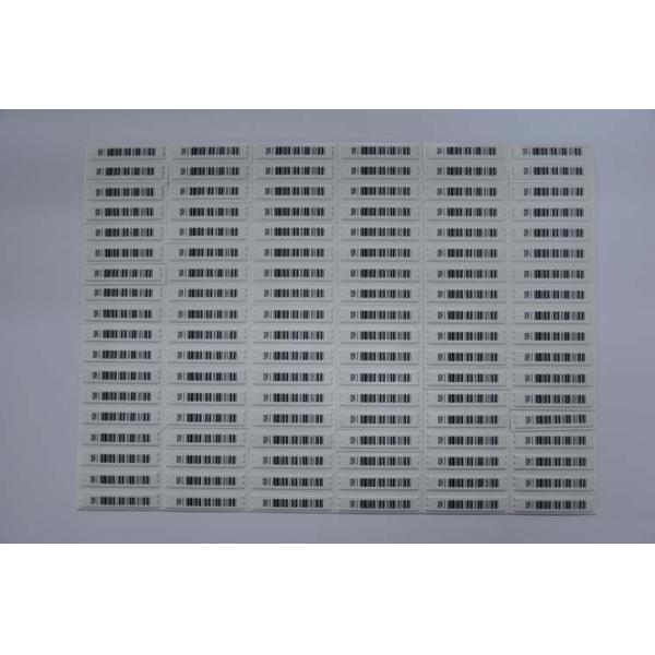EAS 58kHz Double-sided Adhesive Anti Shoplifting Label AM Labels Checkpoint Soft