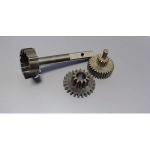 Buy cheap Precision Metal Lock Cylinder Parts Gears RoHs Anodized PVD Finish from wholesalers
