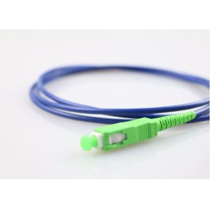 Simplex 3mm SC APC Armored Fiber Jumper ISO Certification