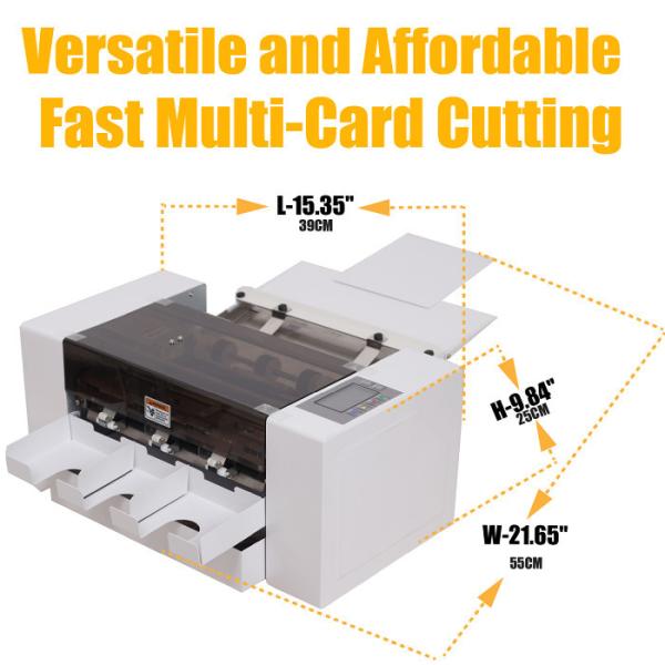 Buy cheap Tickets Photos Digital Card Cutter Advanced SMT Process Energy Saving from wholesalers
