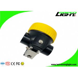 Buy cheap IP68 Waterproof LED Cordless Coal Miner Headlamp 5000 Lux Brightness Light Weight PC  Material  Long Lasting from wholesalers