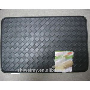 Buy cheap Plaid surface PU with NBR anti-fatigue kitchen feet mat from wholesalers