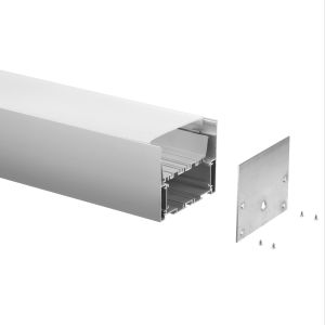 China Lobby Large Aluminium LED Housing Suspended Strip Light Profile Waterproof on sale