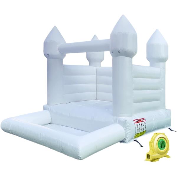 Buy cheap OEM Inflatable Bubble House Moon Jumping White Bouncy Castle from wholesalers