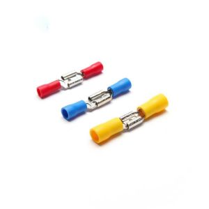 Buy cheap Coated Tin Plating Insulated Disconnect Terminal Spade Female Blue Shovel product