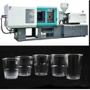 Buy cheap Horizontal Plastic Cup And Cup Cover Injection Molding Machine With High Output from wholesalers