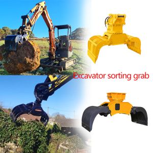 Buy cheap 4 - 36ton Sorting Grab Gripper Excavator Hydraulic Demolition Grapple from wholesalers