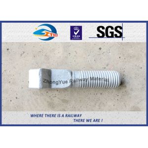 Buy cheap High Tensile Railway Hot Forged Special Stud Bolt For Construction M20 M22 M24 M30 Customized from wholesalers