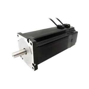Buy cheap NEMA34 size 86mm Stepper motors with permanent magnet brake motor torque 12N.m(1715oz-in) shaft diameter 12.7/14mm 6.0A from wholesalers