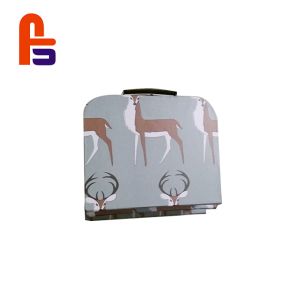Beautiful Appearance Paper Compact Size Design For Students Cardboard Suitcase