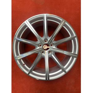 Buy cheap 66.5 Hole ET24 Forged Alloy 19 Inch Multi Spoke Wheels Grey from wholesalers