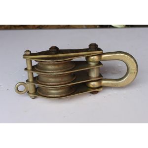 Buy cheap Power construction tools two ways dual sheave hoisting tackle from wholesalers