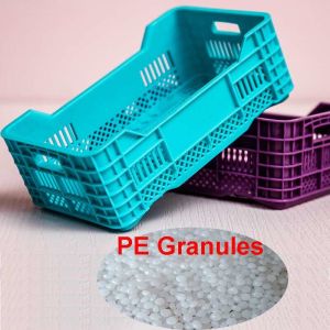 Buy cheap Plastic Crates HDPE Granules Raw Material HDPE Polymer Granules SGS from wholesalers