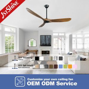 Buy cheap 60 Inch Dark Walnut 5 Speed Remote Control 3 Blade Wood Blade DC Ceiling Fan for Hotel from wholesalers
