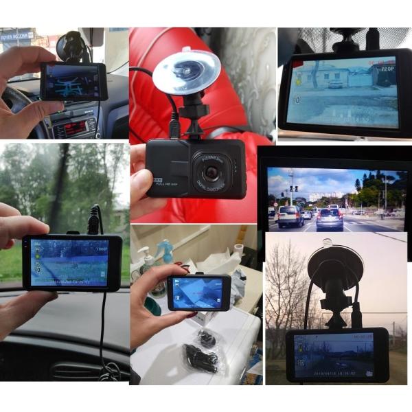 3" CMOS Mounted Car DVR Mirror Dual Camera Digital Video Recorder